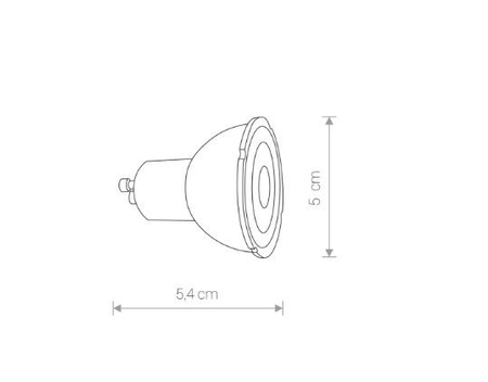 Reflektor Nowodvorski 8347 LED GU10 R50 7W 4000K