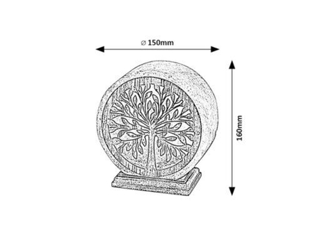 Lampa wewnętrzna Rabalux Igdrasil 76009 pomarańczowy