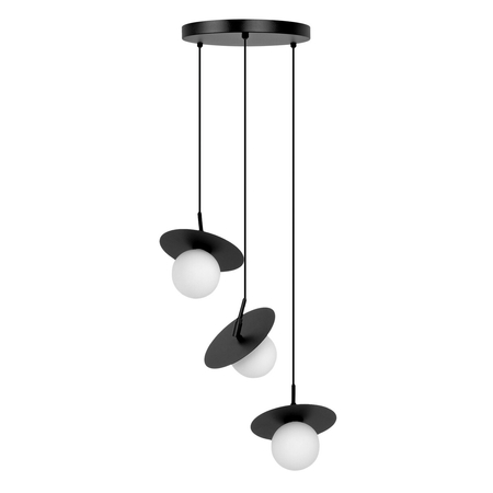 Lampa wisząca Kaja SANTE K-5375 czarny, biały