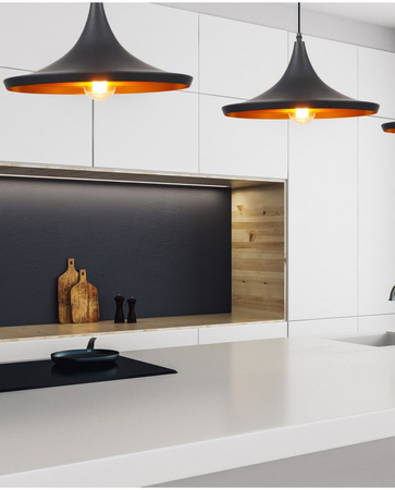 Lampa wisząca Lumina Deco LDP-7712-C-BK Foggi 12C