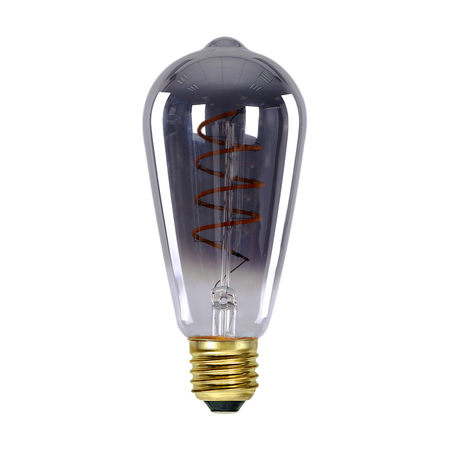 Żarówka Italux E27 6W 2200K 3S Dimm Spiral Smoke 757-ST64-3DM-SR-SM Grafitowy