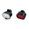 Zestaw lamp rowerowych Falcon Eye TWINS 2.0 120lm + 20lm 