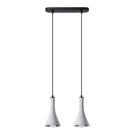 Sollux Lighting Lampa wisząca REA 2 beton SL.1224