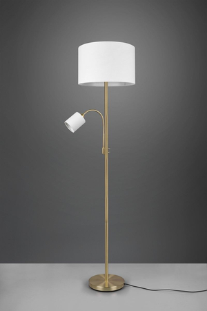 Lampa podłogowa Trio 403900208 złoty