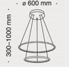 Lampa wisząca Maytoni MOD877PL-L62W Nola - Biała