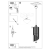 Sollux Lighting Lampa wisząca ALEXIA SL.0640