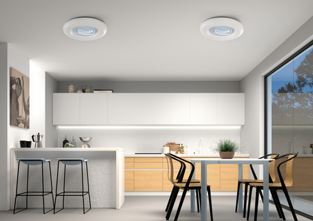 Lampa sufitowa NIKO biały LED 50W 4500lm ø48cm CCT 3000-5700K, pilot, timer, tryb nocny, ściemnianie