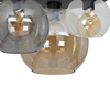 Milagro Lampa sufitowa SOFIA MIX 3xE27 MLP6589 CZARNY