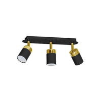 Lampa sufitowa Milagro MLP6125 Joker Black Gold 3