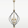 Cosmo Light Lampa wisząca NASHVILLE P05186BK