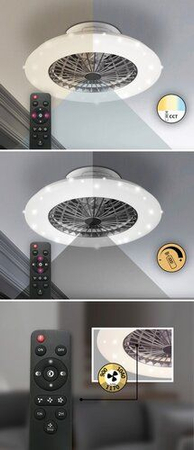 Lampa sufitowa Rabalux Dalfon 6859 srebrny