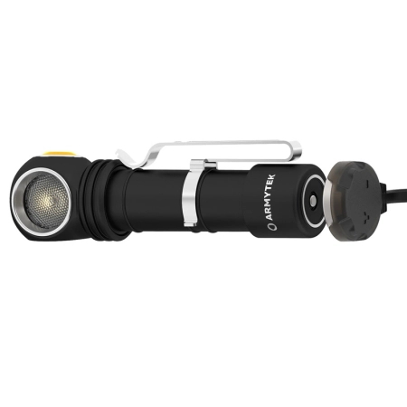 Latarka czołowa Armytek Wizard C2 Warm 1120 lm magnet czarna
