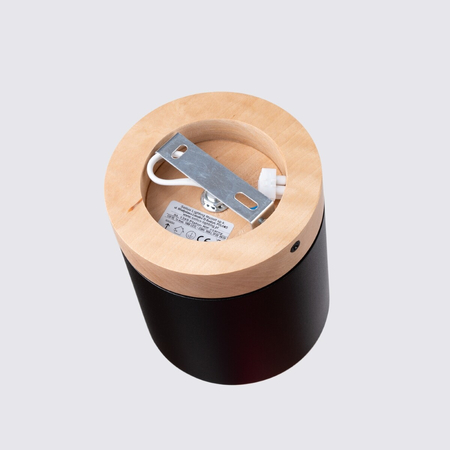 Sollux Lighting Plafon RIF czarny SL.1349