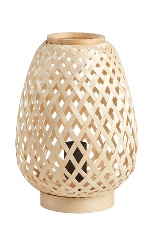 Lampa stołowa KABAS naturalny ø19cm 1xE27