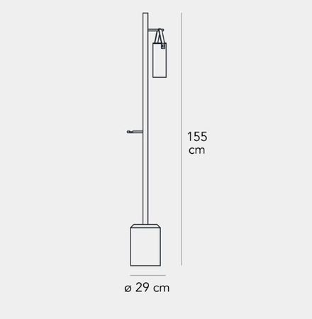 Lampa podłogowa LED Fontana Arte F440025500QZWL Galerie