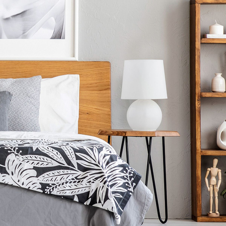 Lampa stołowa PICO TK Lighting 5158 biały