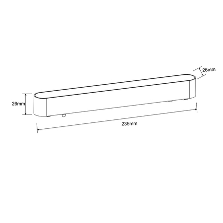 Light Prestige Reflektor Magnetic Slim Lumo 12W LED 4000K biały LP-646-MAG SLIM 12W 4WH