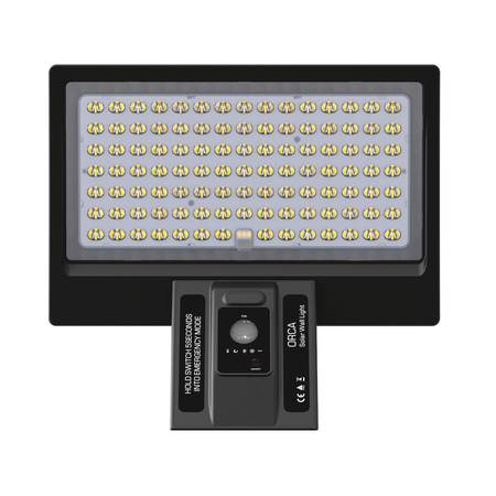 Eko-Light Naświetlacz Solarny Flexi Poczwórny EKO9153 SREBRNY
