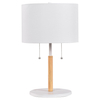 Light Prestige Lampa stołowa Fogo biała 2xE27 LP-0304/2T WH