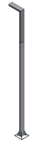 ASKER POLE PRO 5222 ALUMINUM LED 19,5W 3000K 300CM