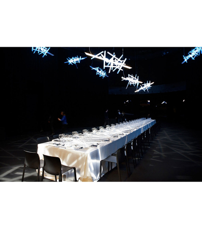 Lampa wisząca Slamp LA TRAVIATA CASAMBI - PRISMA L TRASL00PRS06T00CSBEU przezroczysty