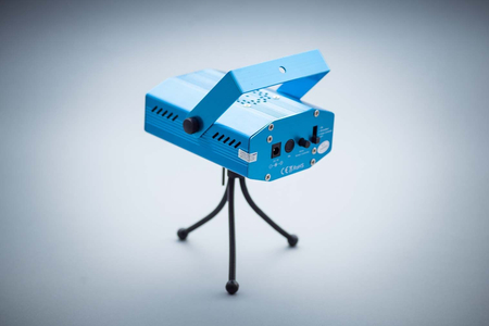 Rzutnik laserowy RGB - animacje i funkcja stage