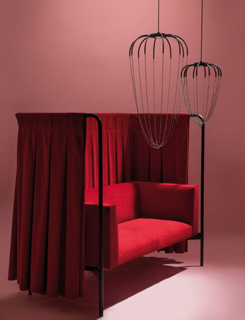 Lampa wisząca Axo Light Alysoid Niklowany czarny