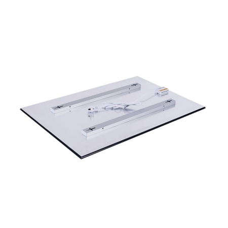Panel grzewczy na podczerwień Greenie 60x90cm 600W czarne szkło - 5 lat gwarancji - 11 - 15m2