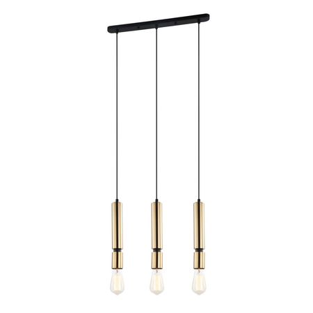 Lampa wisząca Italux Torla PEN-5041-3-BKBR Czarny