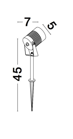 Lampa zewnętrzna Luces Exclusivas ROSITA LE71622