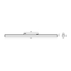 Oprawa szynowa Abigali LWQ-M07S Magneto (48V, ściemnianie 1-10V) 24W 3000K CRI>90