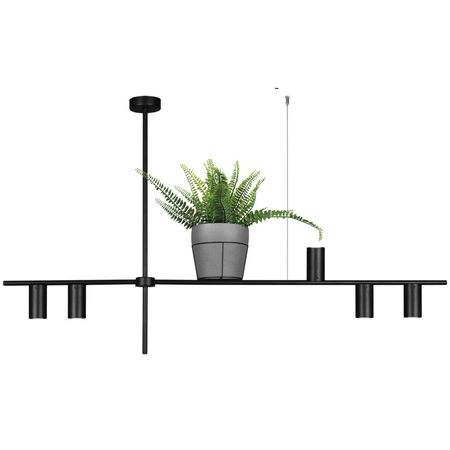 Lampa sufitowa Kaja ROCCO K-4757 czarny