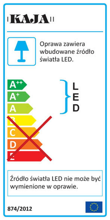 Lampka LED Kaja K-BL1201 Red