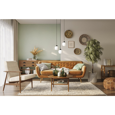 Lampa wisząca Kaja ABRO K-5601 czarny, biały