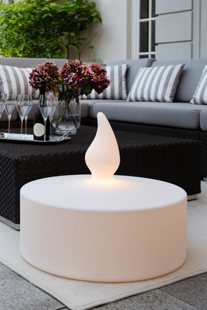 Świeczka LED  Lampa zewnęrzna ogrodowa 2700K Biała ciepła Ø60 32730W biały