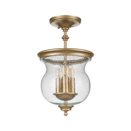 Lampa sufitowa Elstead Lighting Pickering Lane mosiądz FE-PICKERING-LANE-SF-PNBR