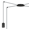 Lampa wisząca TRAKER 4 BL/BLACK Emibig 524/4 czarny