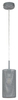 Lampa wisząca Rabalux Callia 3018 popielaty