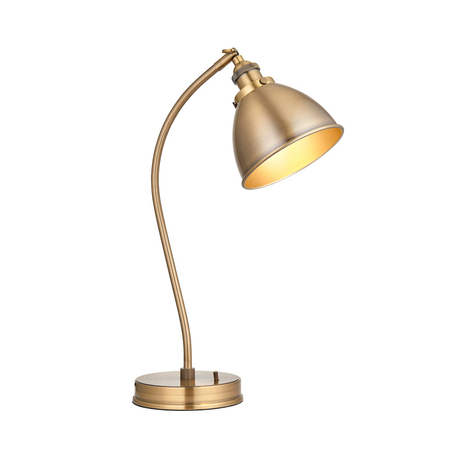 Lampa stołowa Endon Lighting Franklin 98747 mosiądz