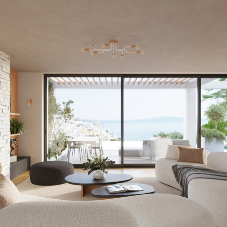 Sollux Lighting Żyrandol TIMBO 6 biały SL.1666