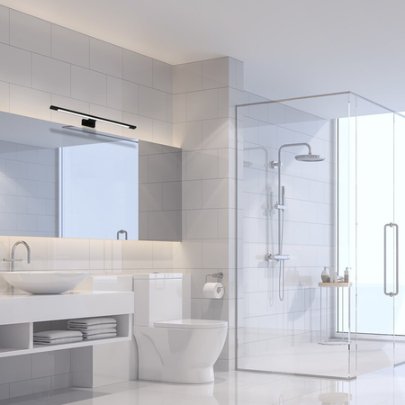 Milagro Kinkiet SHINE BLACK 60cm 12W LED ML5570 CZARNY