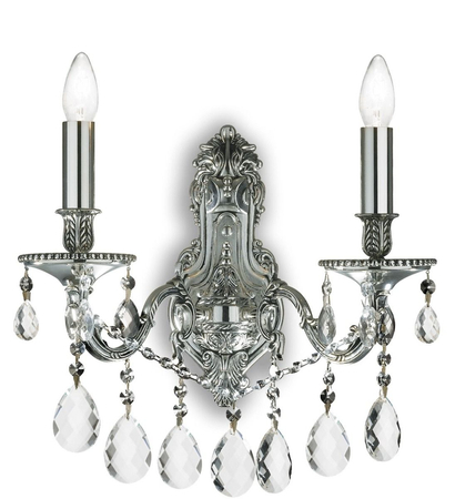 Kinkiet Ideal Lux 044910 Gioconda AP2 Argento