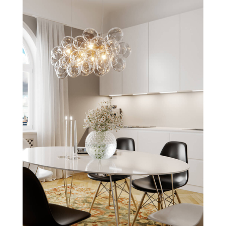 Lampa wisząca By Rydens Gross Bar mosiądz/przezroczysta 4200880-6509