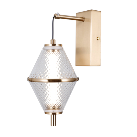 Kinkiet Italux Fuente WL-34395-1-HBR Złoty