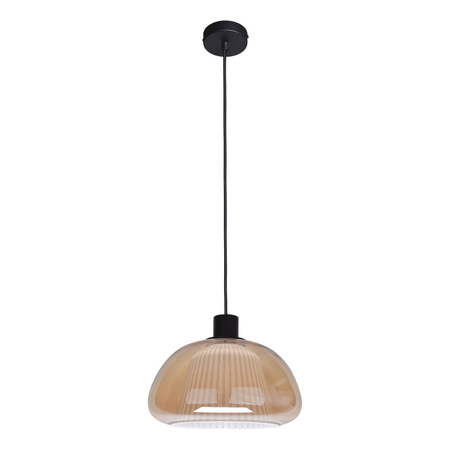 Lampa wisząca Italux Apiro PND-84638-BK-AMB Czarny