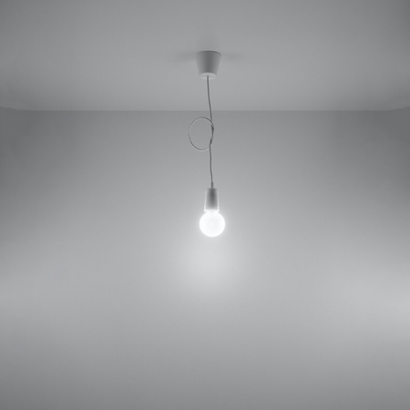 Sollux Lighting Lampa wisząca DIEGO 1 biała SL.0569