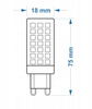 Żarówka LED SMD Ledline G9 12W NW