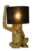 Lampa stołowa Lucide EXTRAVAGANZA CHIMP 10502/81/30 czarny/złoty