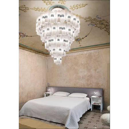 Lampa wisząca Slamp LA LOLLONA 5 - WHITE LALS5XLWHT06T00NMTEU biały