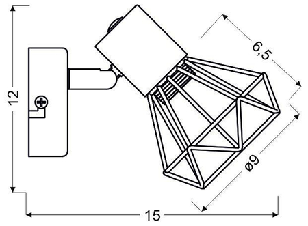 Kinkiet Candellux 91-62598 Verve